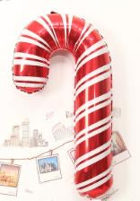 Candy Cane Foil Balloon