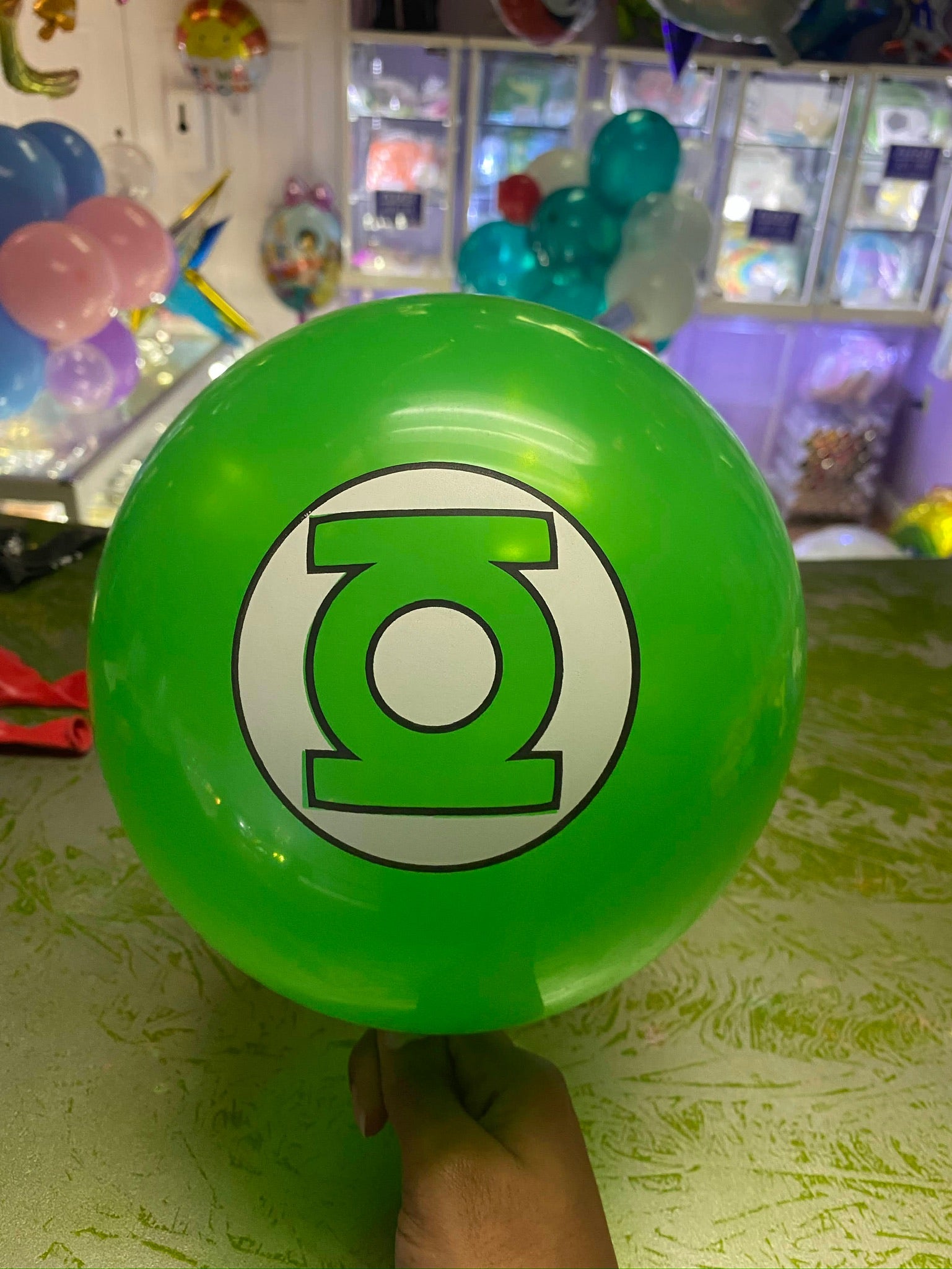 Pack of 5 - Marvel DC Comics Superhero Logos 12 Inch Latex Balloon