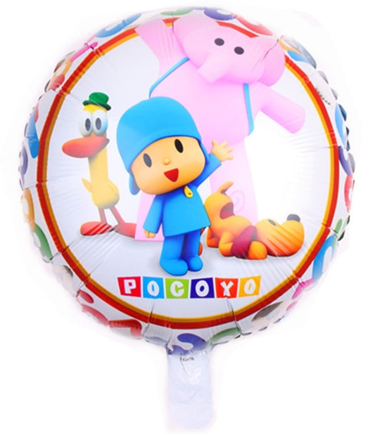 Pocoyo 18 Inch Round Foil Balloon