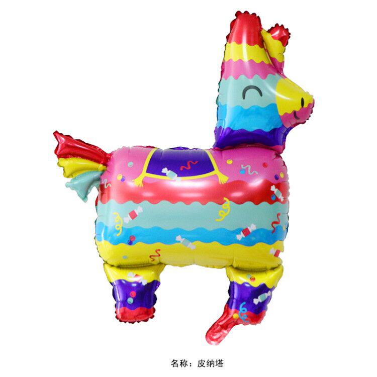 Llama Piñata Foil Balloon