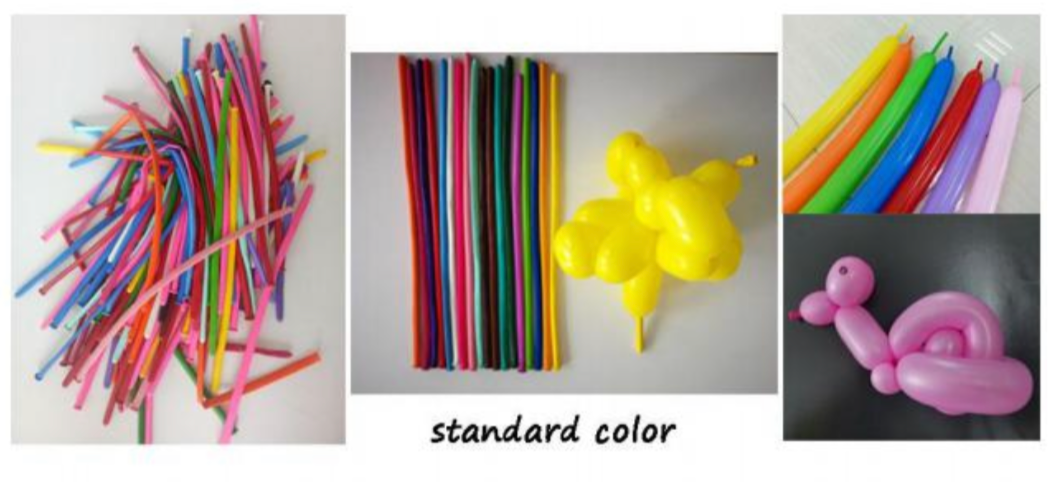 Pack of 10 - Long 260mm 260q Latex Balloon