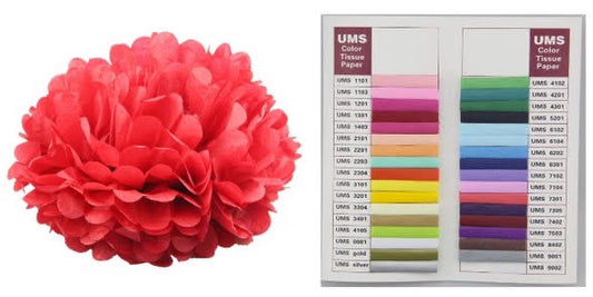 Pom Poms 10 Inch Solid Colours