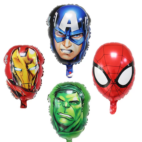 Avengers Superhero Heads Foil Balloon