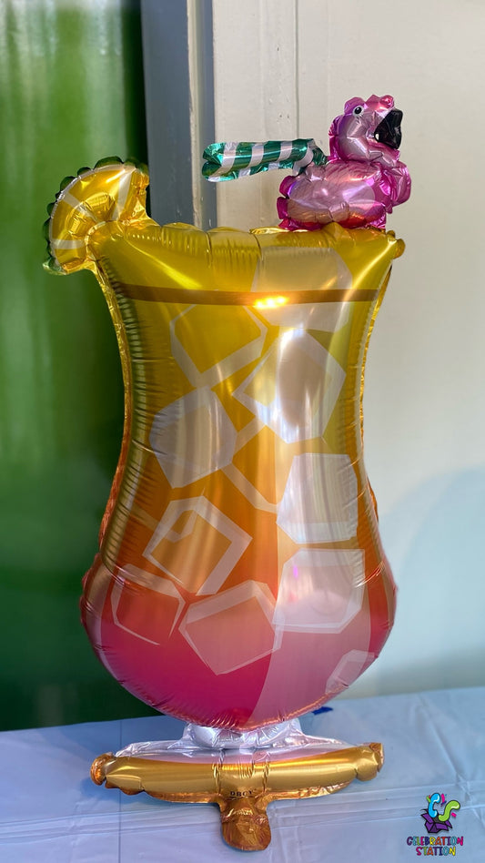 Cocktail Glass Foil Balloon