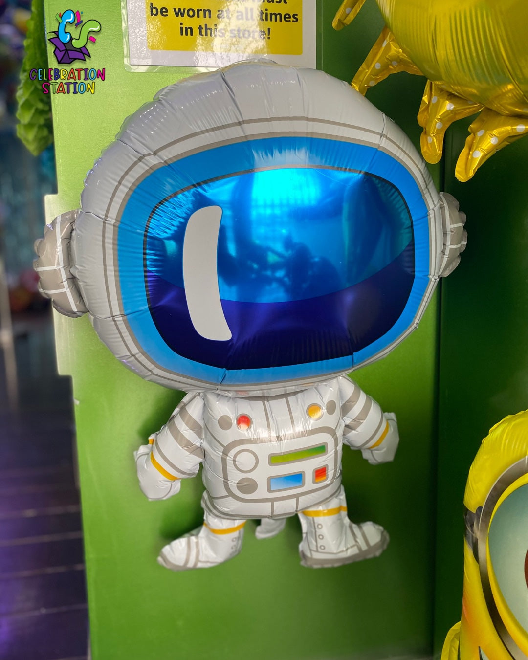 Astronaut Spaceman Foil Balloon