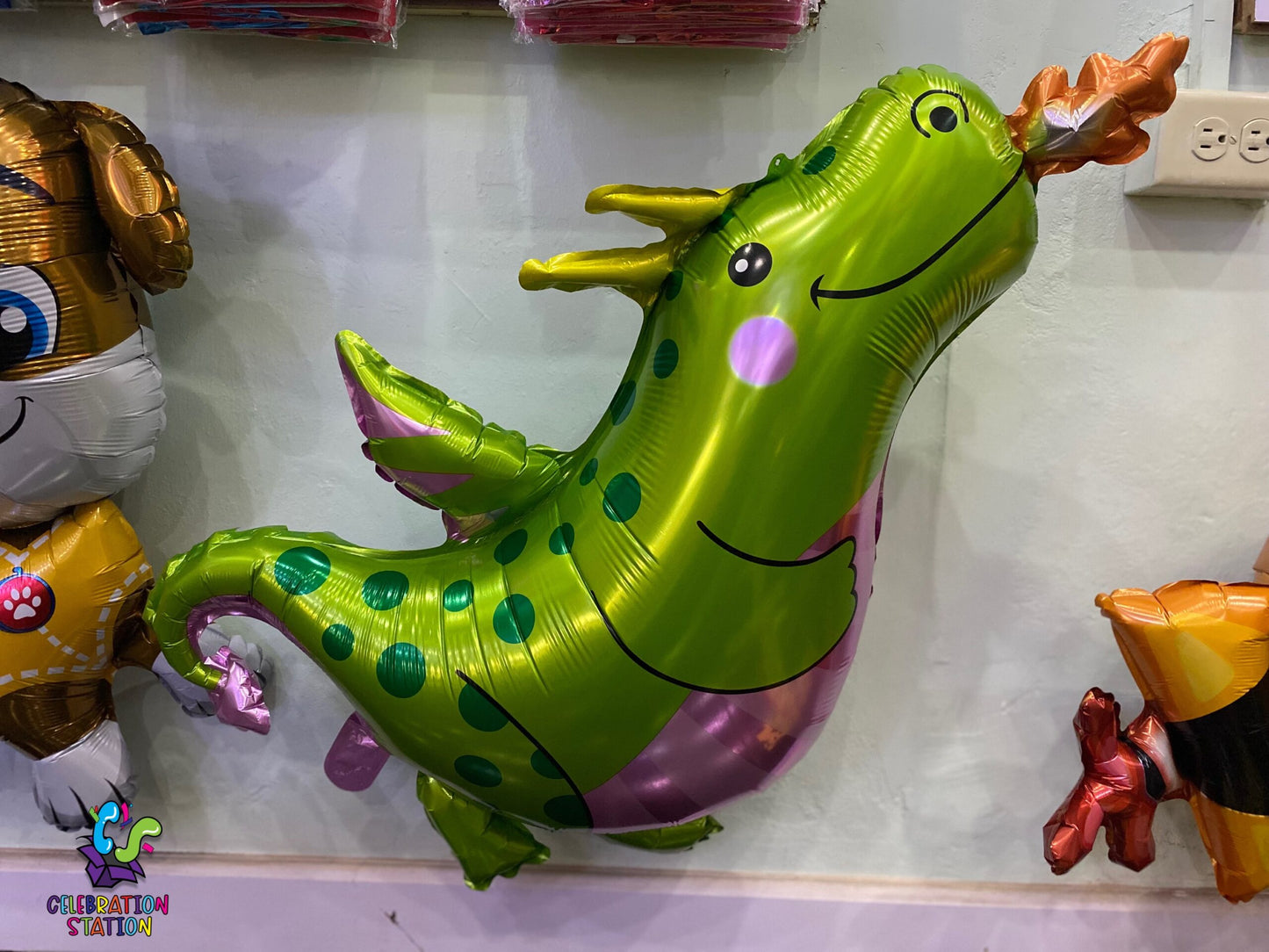 Fire-breathing Dragon Foil Balloon