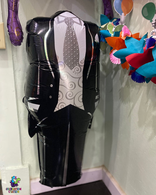 Wedding Tuxedo Suit Foil Balloon