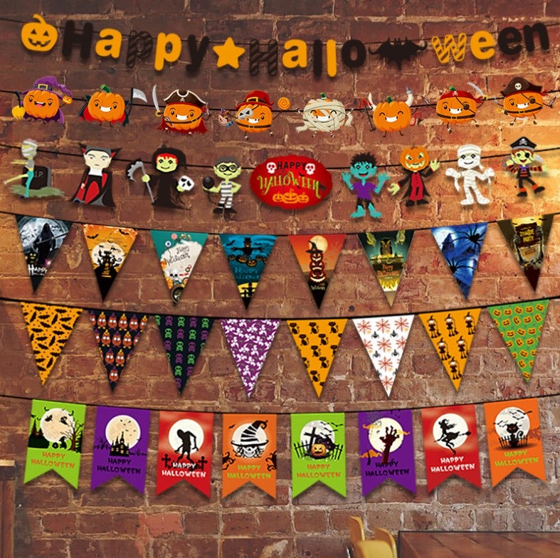 Halloween Paper Banners