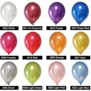 Pack of 10 - Pearl 10 Inch Latex Balloon