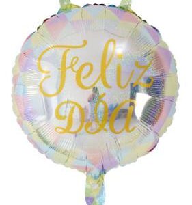 Spanish Round 18 Inch Silver Foil Balloon