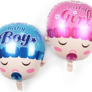 Sleeping Baby Head Foil Balloon
