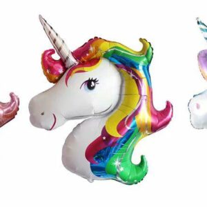Unicorn Head Foil Balloon