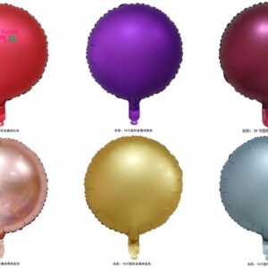 Matte Round Foil Balloon
