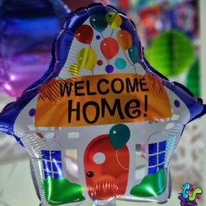 Welcome Home Foil Balloon