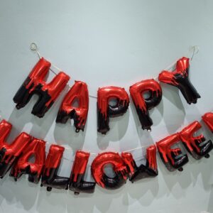 Happy Halloween Letter Balloon