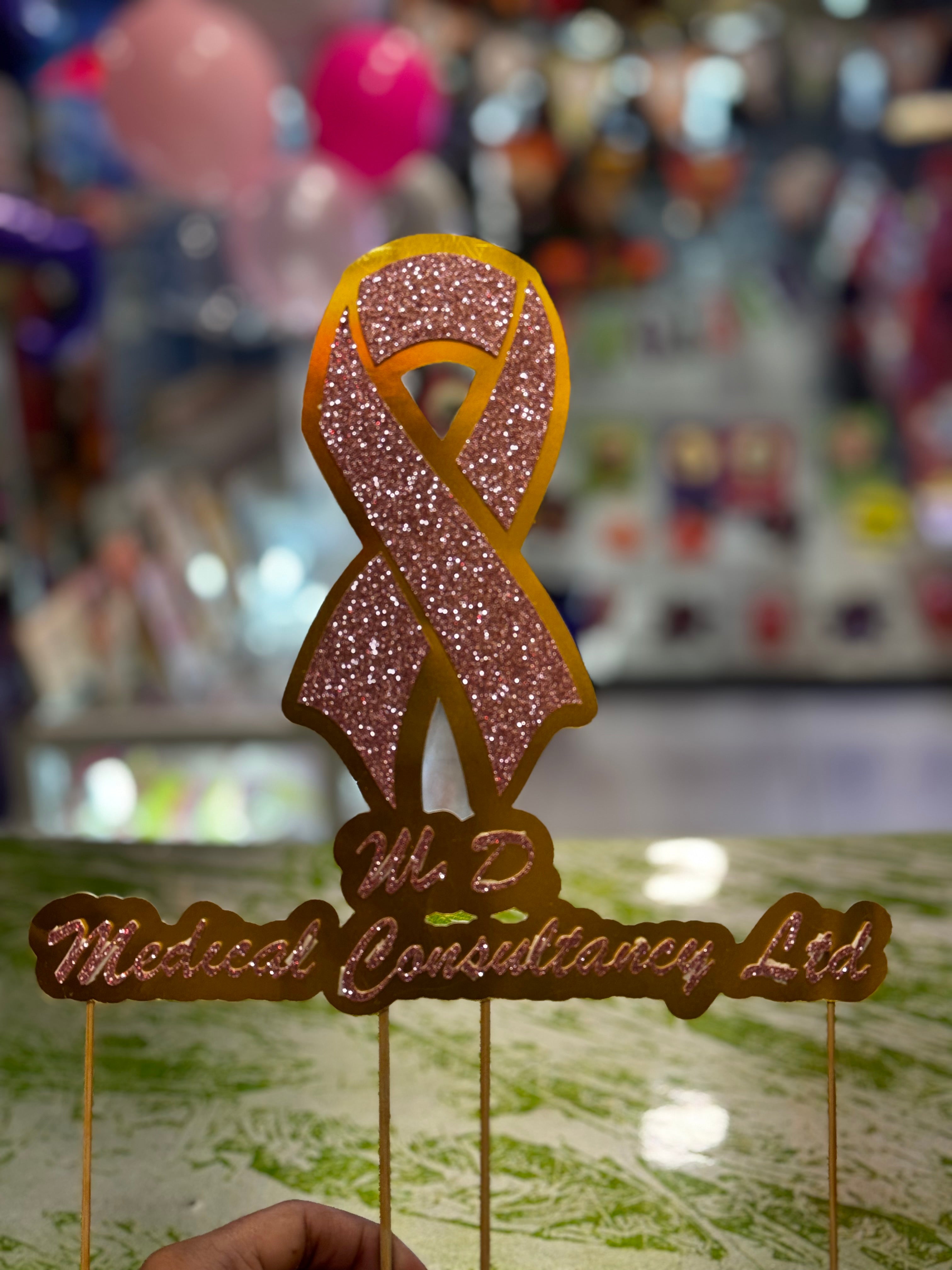 Custom Cake Single Piece Topper - Image 4