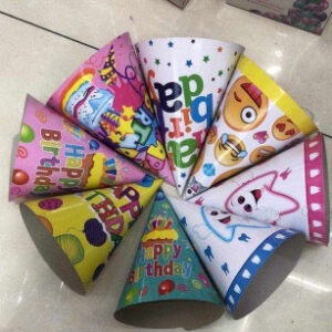 Patterned Party Hats