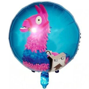 Fortnite Loot Llama 18 Inch Round Foil Balloon