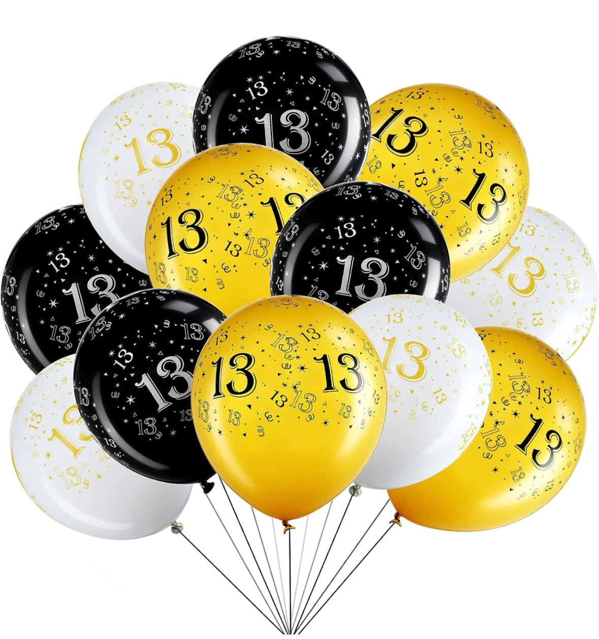 Number Latex Balloon - Image 2