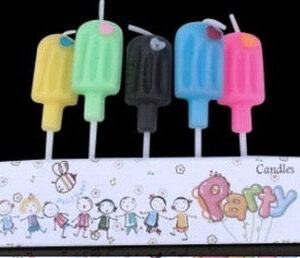 Ice Cream Lolly Candles