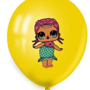 Pack of 5 - LOL Dolls 12 Inch Latex Balloons