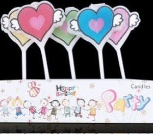 Hearts with Wings Candles