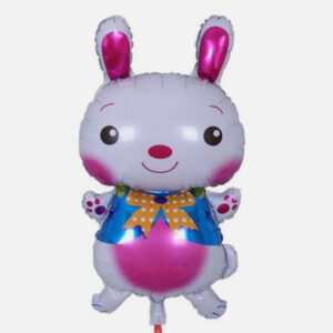 Easter Bunny Rabbit Foil Balloon