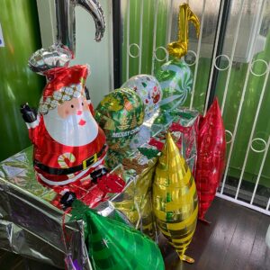Santa Claus Christmas Foil Balloon