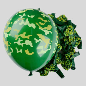 Army Camouflage Pattern 12 Inch Latex
