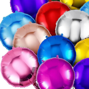 Glossy Round 18 Inch Foil Balloon