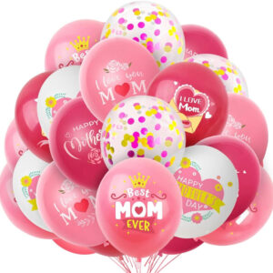 Pack of 5 - Mother’s Day 12 Inch Latex Balloon