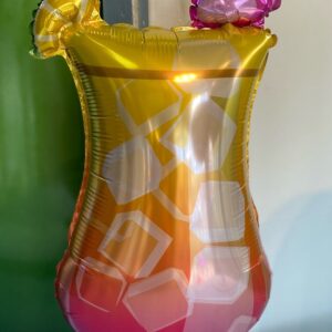 Cocktail Glass Foil Balloon