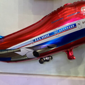 Passenger Airplane Foil Balloon