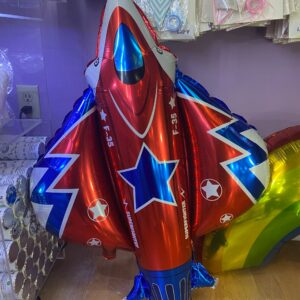 Jet Plane Foil Balloon