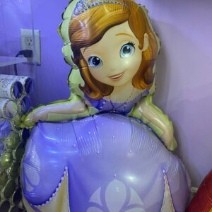 Sophia The First Foil Balloon