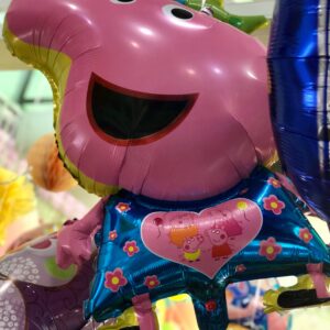 Peppa Pig with Crown Foil Balloon
