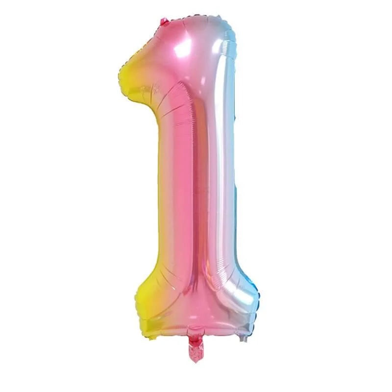 Double Digit Ombré 32” Number Balloon Display - Image 2