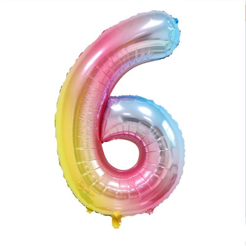 Double Digit Ombré 32” Number Balloon Display - Image 4