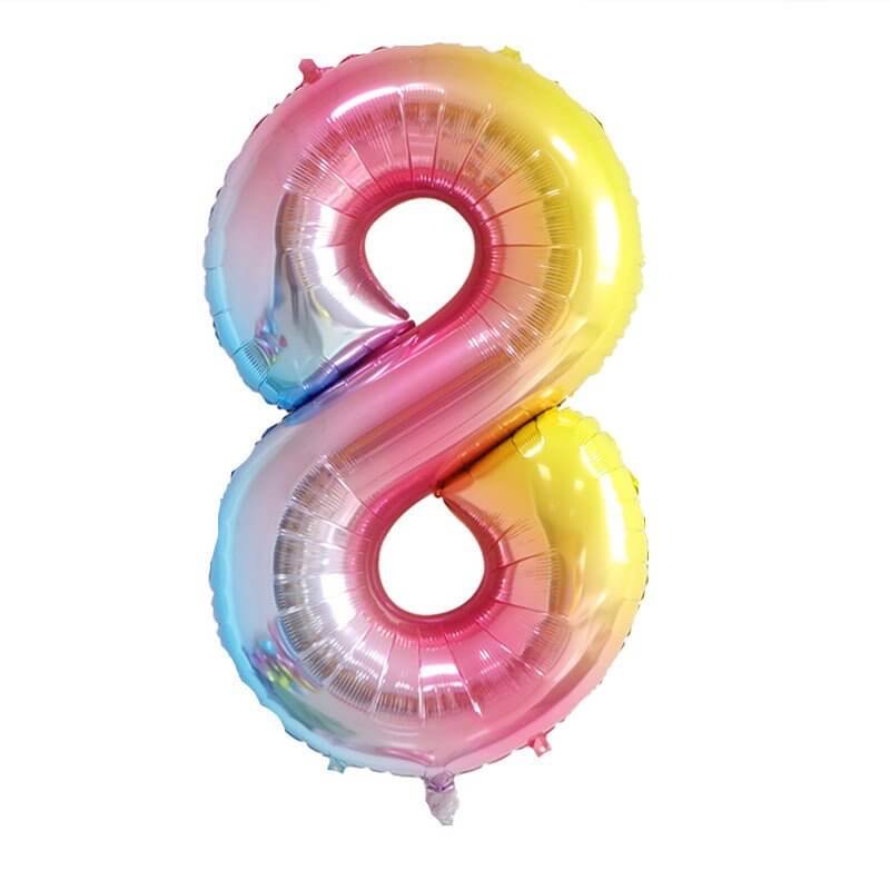Double Digit Ombré 32” Number Balloon Display - Image 6