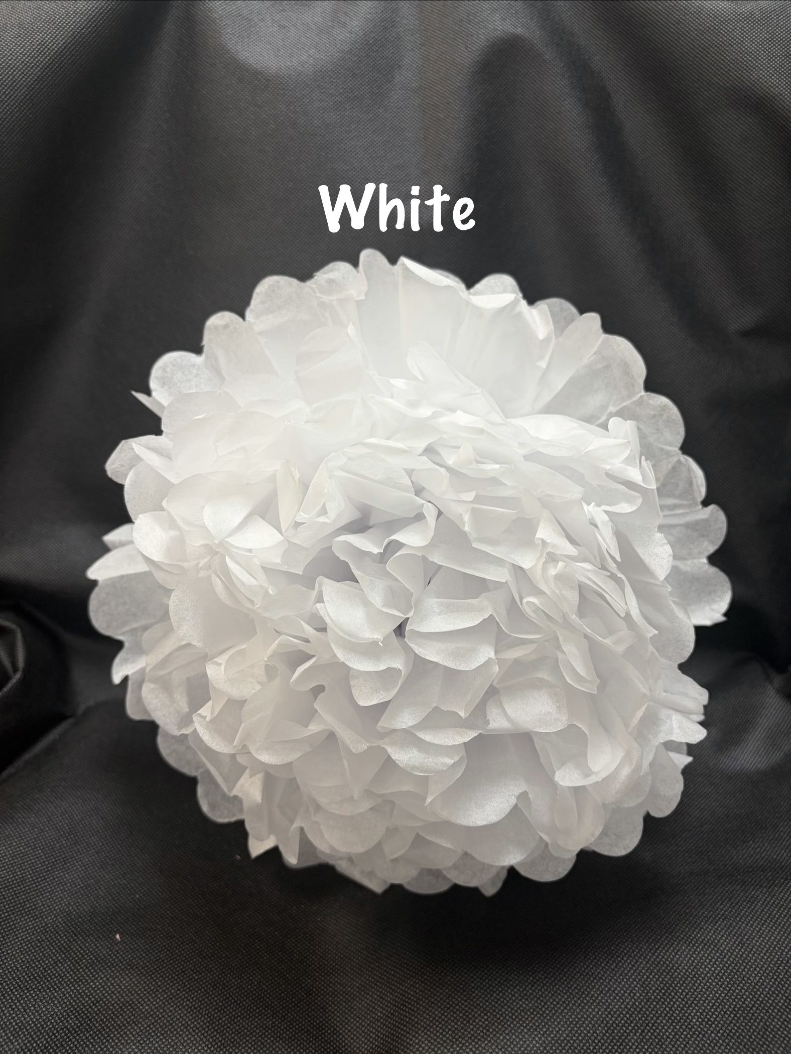 Pom Poms 12 Inch Solid Colours - Image 26