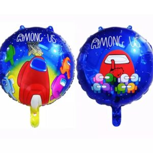 Among Us Round 18 Inch Foil Balloon