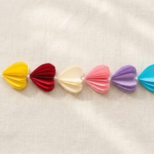 Multi-coloured Paper Garlands