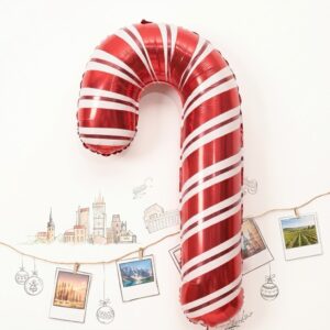 Candy Cane Foil Balloon