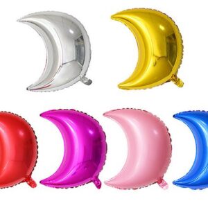 Crescent Moon Foil Balloon
