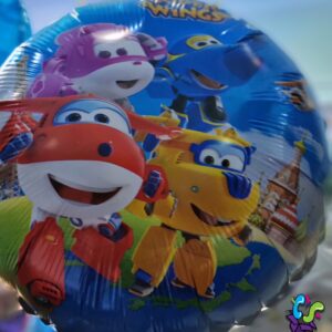 Super Wings 18 Inch Round Foil Balloon