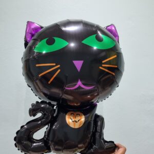 Halloween Cat Foil Balloon