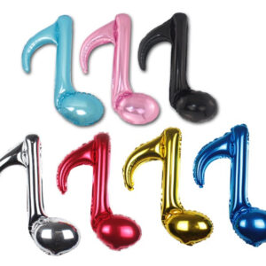 Music Notes Foil Balloon