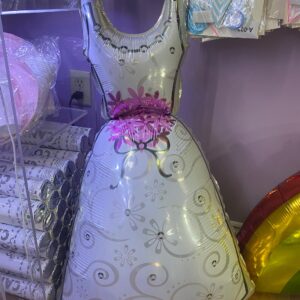 Wedding Dress Foil Balloon
