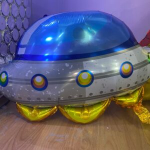 UFO Alien Spaceship Foil Balloon