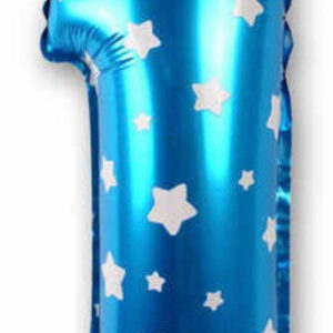 Number 1 16” Foil Balloon